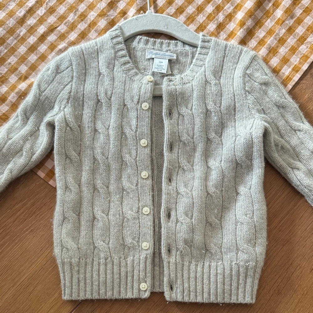Ralph Lauren 100% Cashmere Knit Sweater